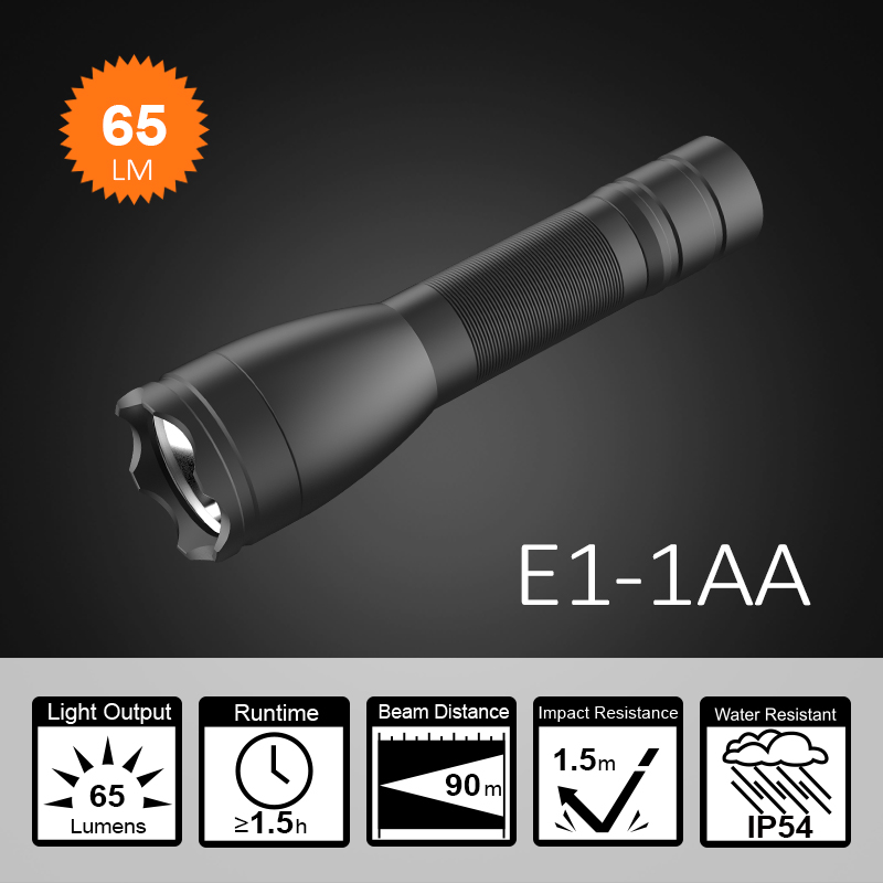 AA Led Flashlight