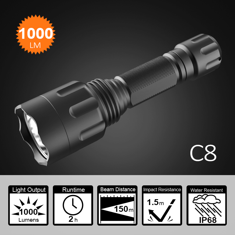 C8 Outdoor Flashlight