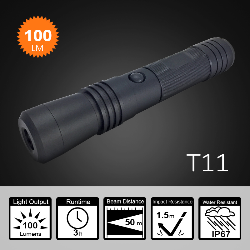 Professional Single-band Police Detective Flashlight